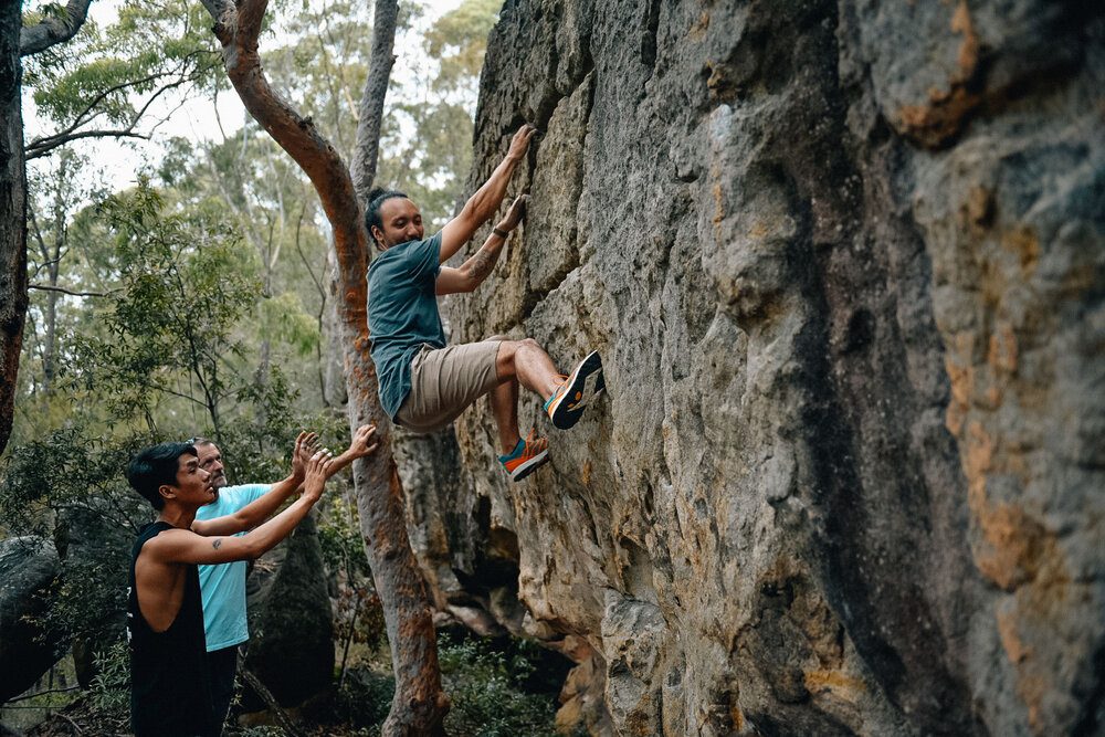 Rock Climbing and Bouldering